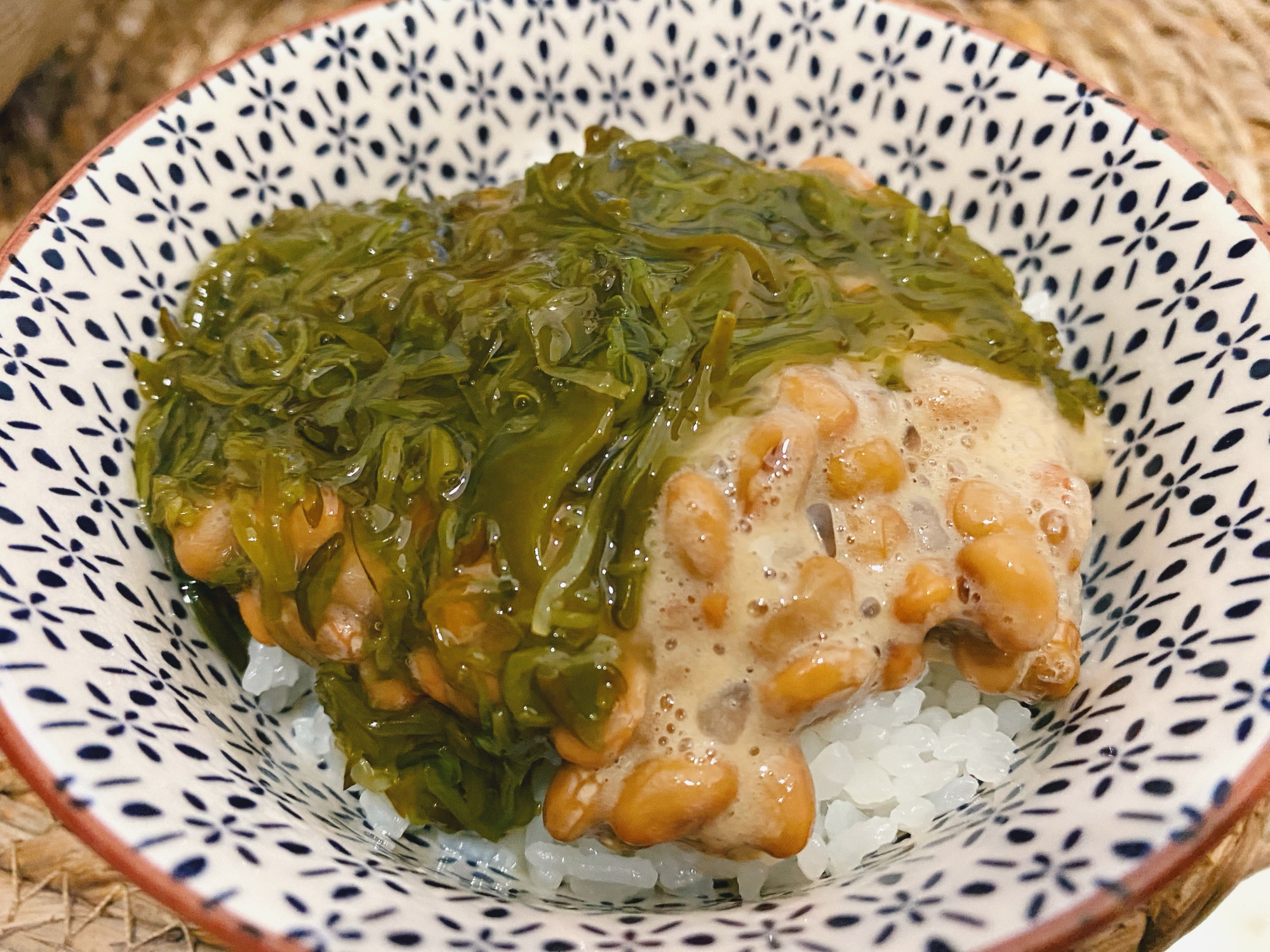 ˚₊·͜͡·｡⋆梅酢めかぶ納豆⋆｡·͜͡·₊˚
