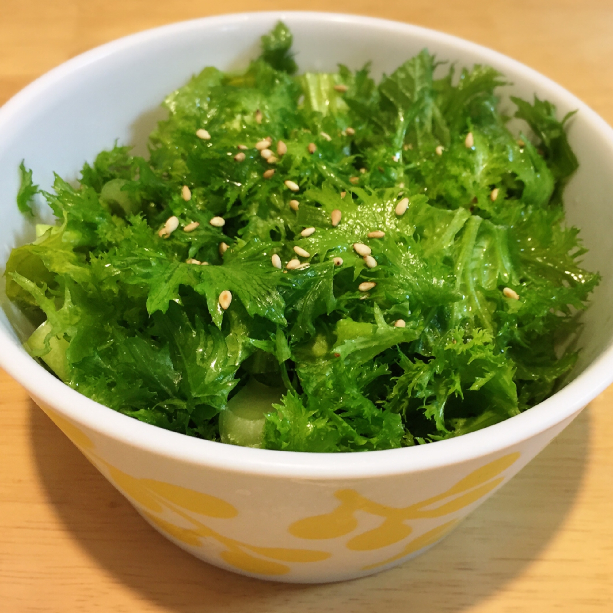 材料はたったの3つ!!わさび菜が一番おいしいレシピ