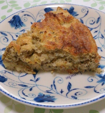 ノンオイル☆紅茶が香るおからりんごケーキ