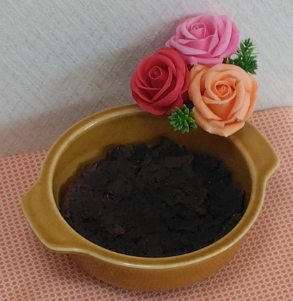 超ヘルシー♡レンジで簡単♡ほぼ豆腐♡チョコケーキ