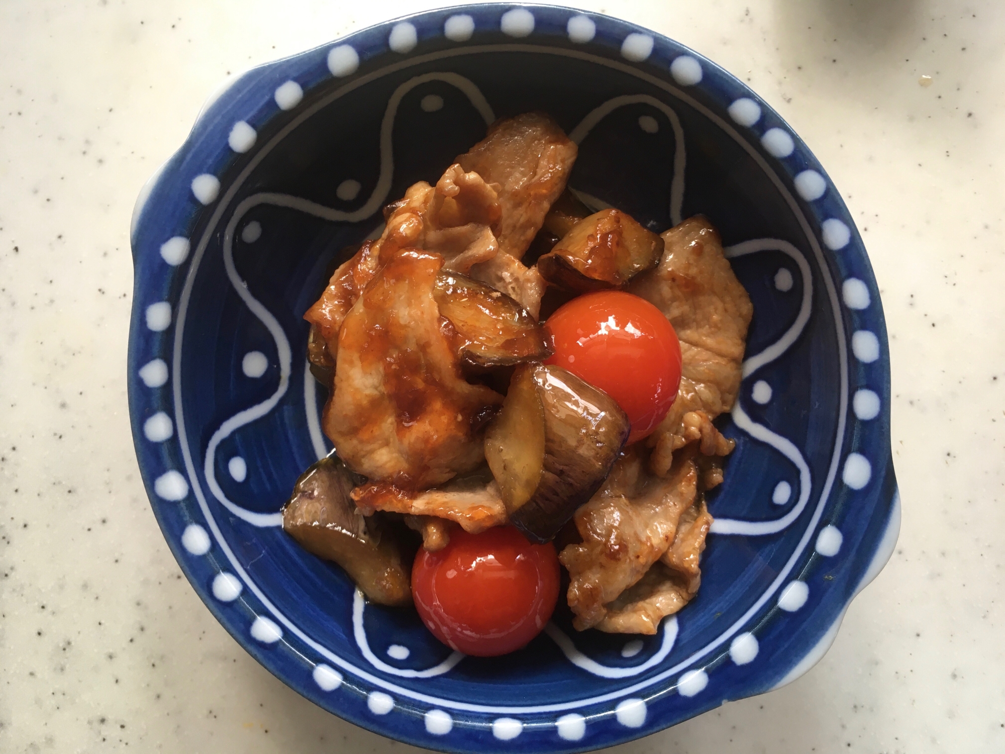 お弁当、作り置きもOK！豚肉とナスのポン酢炒め