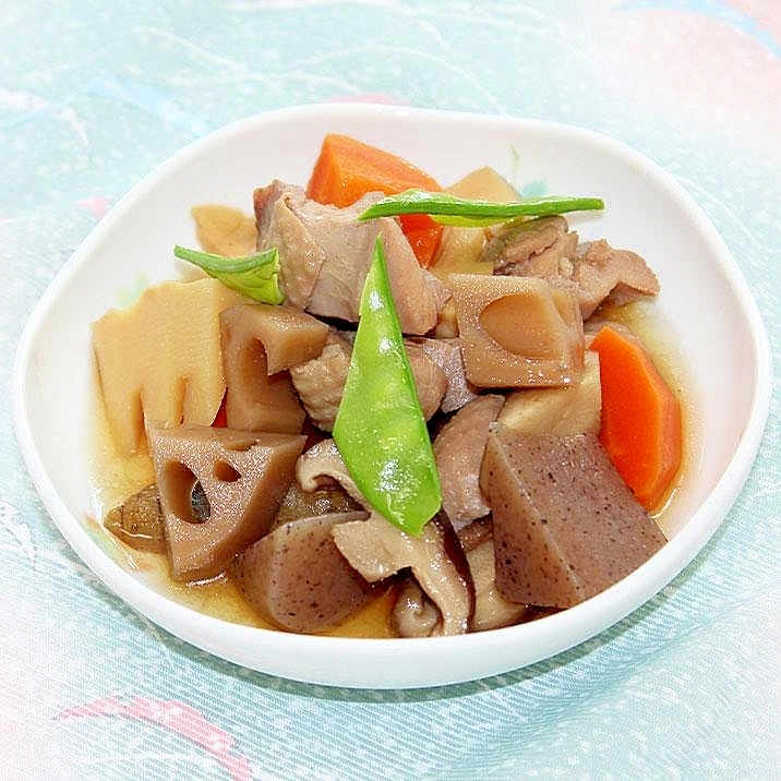 「かき醤油」で簡単♪失敗しない！筑前煮