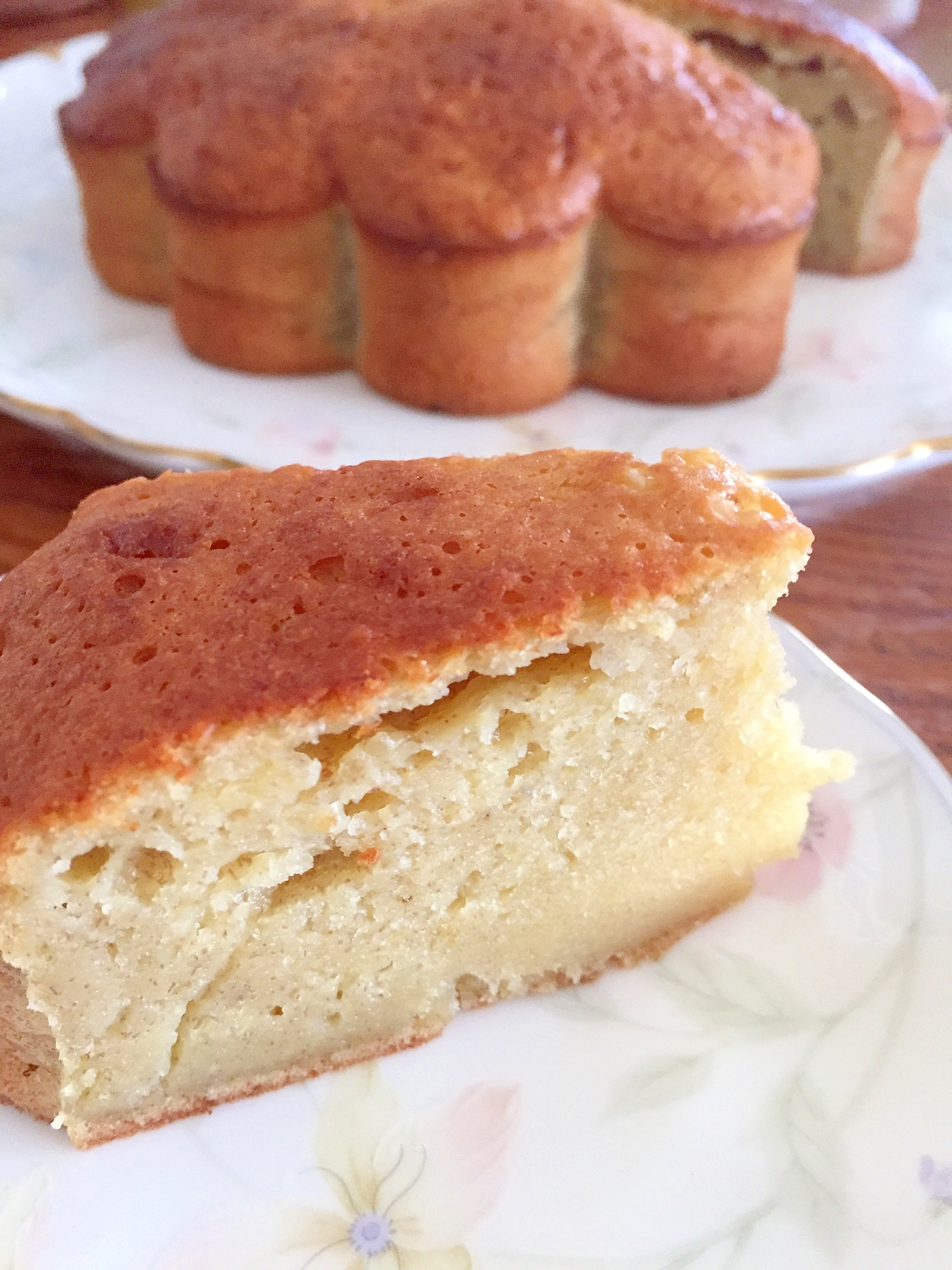 バナナ大量消費ココナッツオイルケーキ