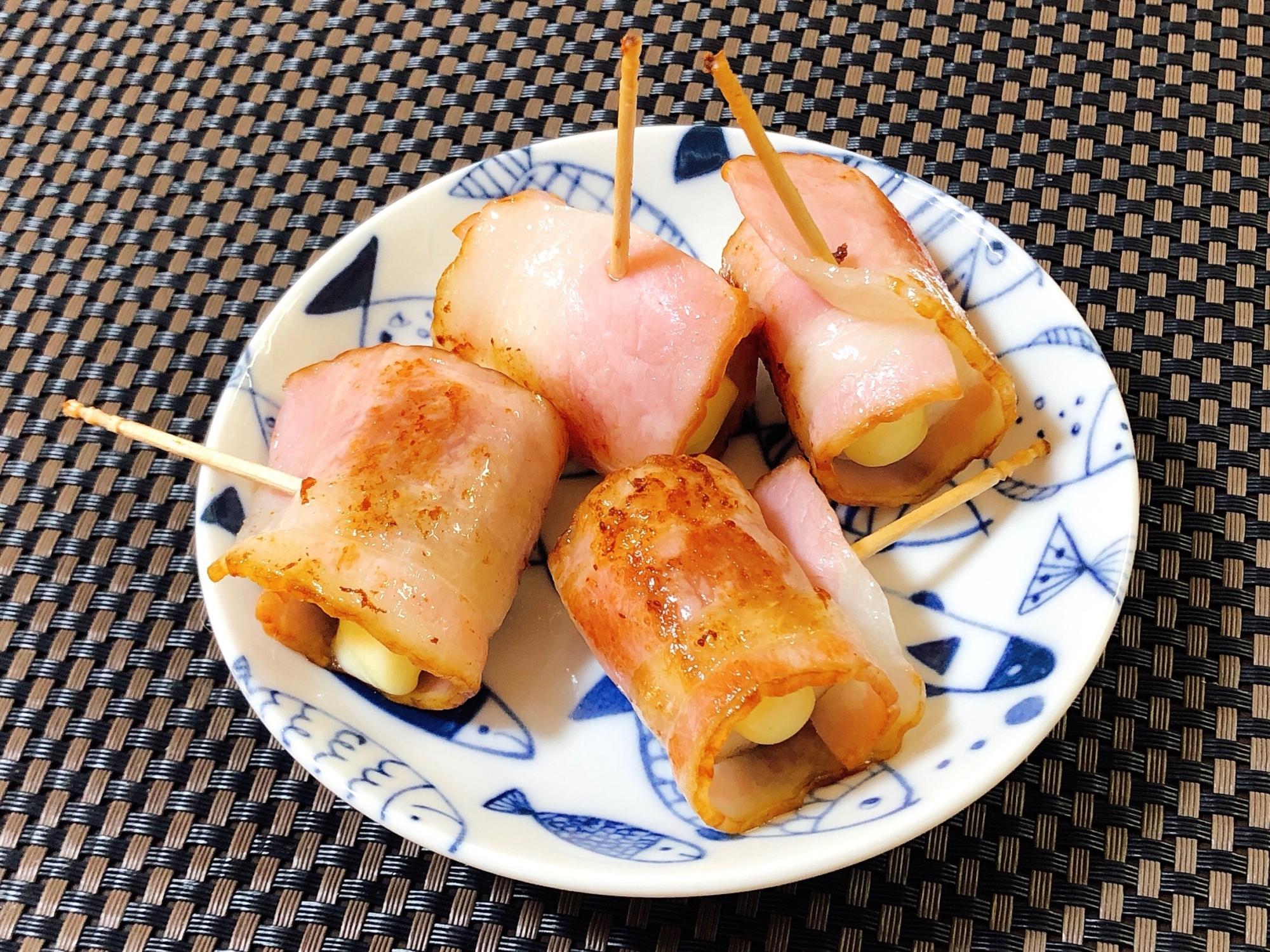 チーズちくわのベーコン巻き レシピ 作り方 By Aki 22 楽天レシピ