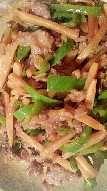 さっさと出来ちゃう!♪旨すぎ青椒肉絲