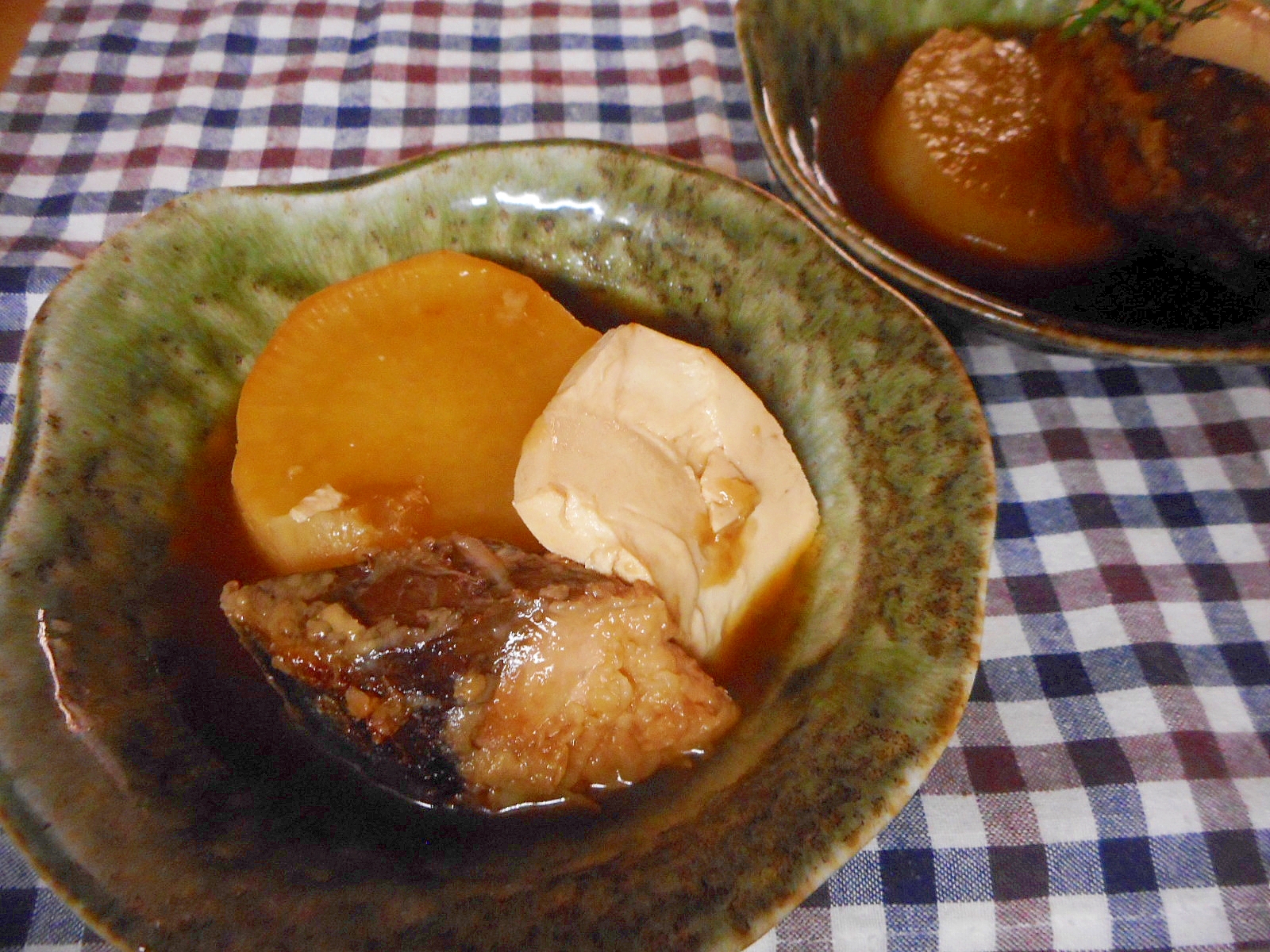 大根と豆腐とぶりのおでん風煮