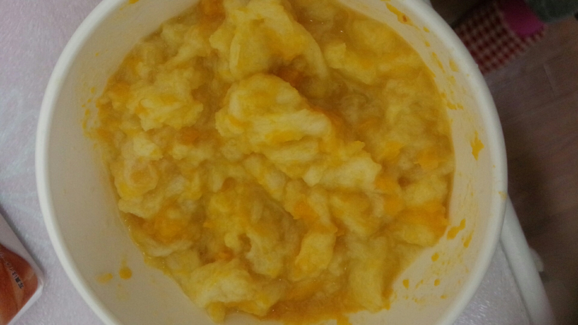 離乳食中期 かぼちゃとリンゴのパン粥 レシピ 作り方 By たくみ905 楽天レシピ