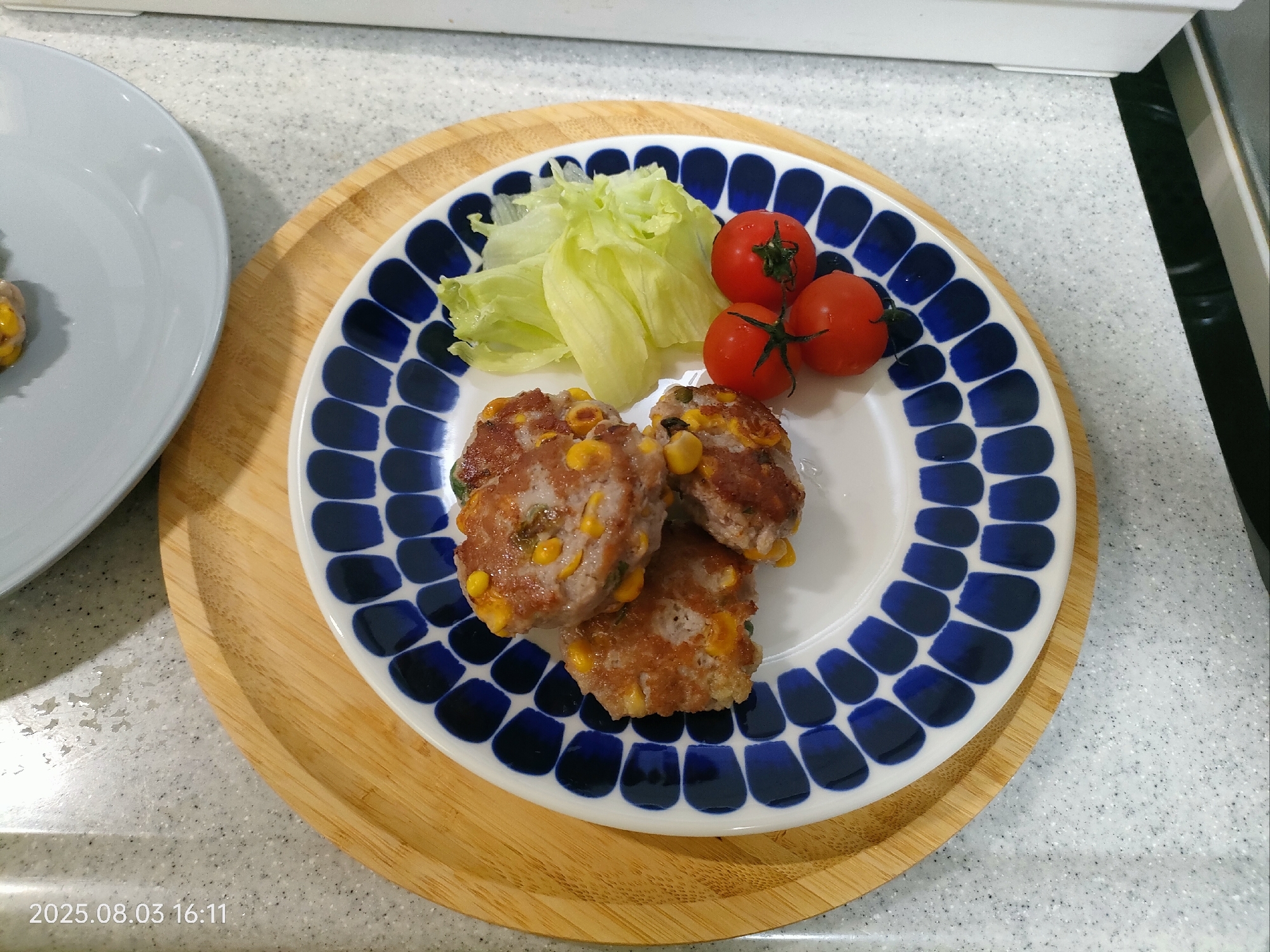 豚ミンチとコーンつくね