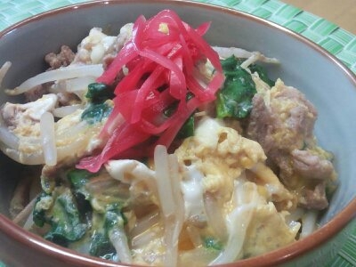 豚肉ともやしの卵とじ丼 レシピ 作り方 By 四月のヒーロー 楽天レシピ