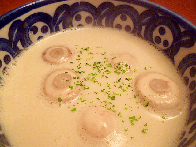 コロコロかわいい☆マッシュルームのスープ