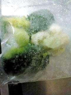 冷凍野菜を自分で作ろう♪ブロッコリー＆カリフラワー