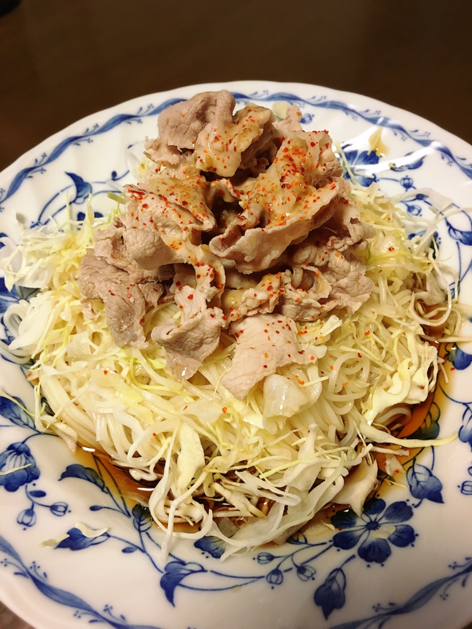 豚しゃぶそうめん