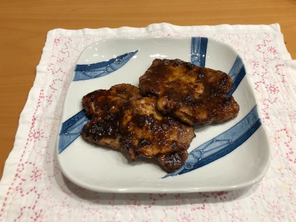 ☆簡単☆時短☆豚肉のみそ焼き～にんにく風味～