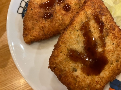 鶏胸肉の磯部フライ