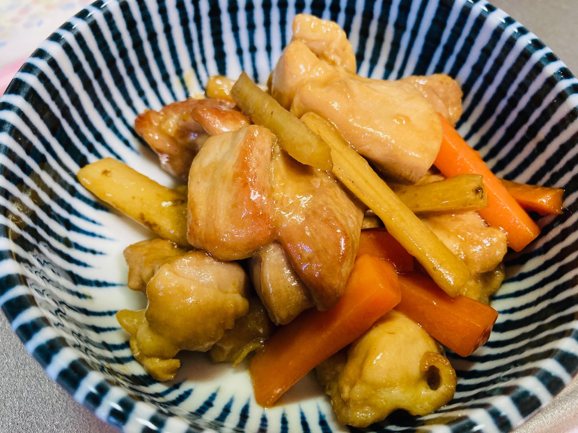 鶏ごぼう煮