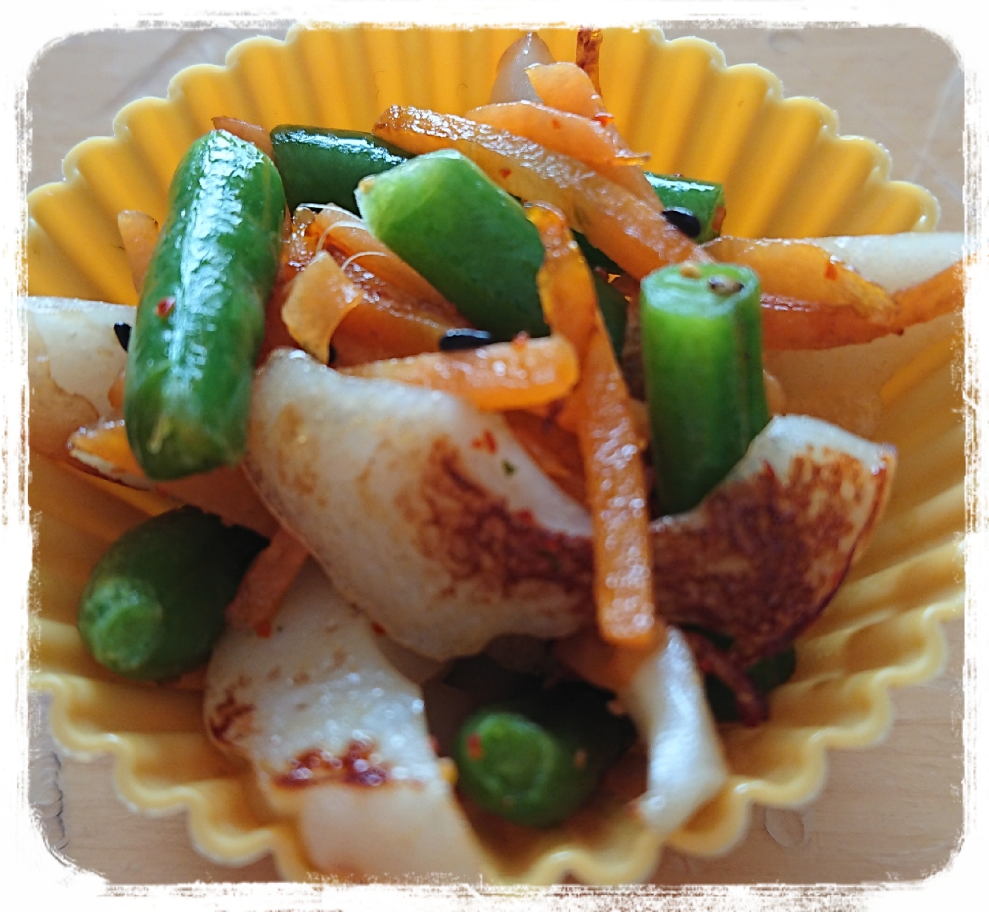 お弁当の隙間おかず いんげん にんじん ちくわ炒め レシピ 作り方 By ぼーずの母ちゃん 楽天レシピ