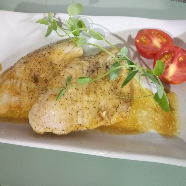 白身魚のムニエル レモンバターソース レシピ 作り方 By なかちクッキング 楽天レシピ 白身魚のムニエル レモンバターソース レシピ 作り方 By なかちクッキング 楽天レシピ