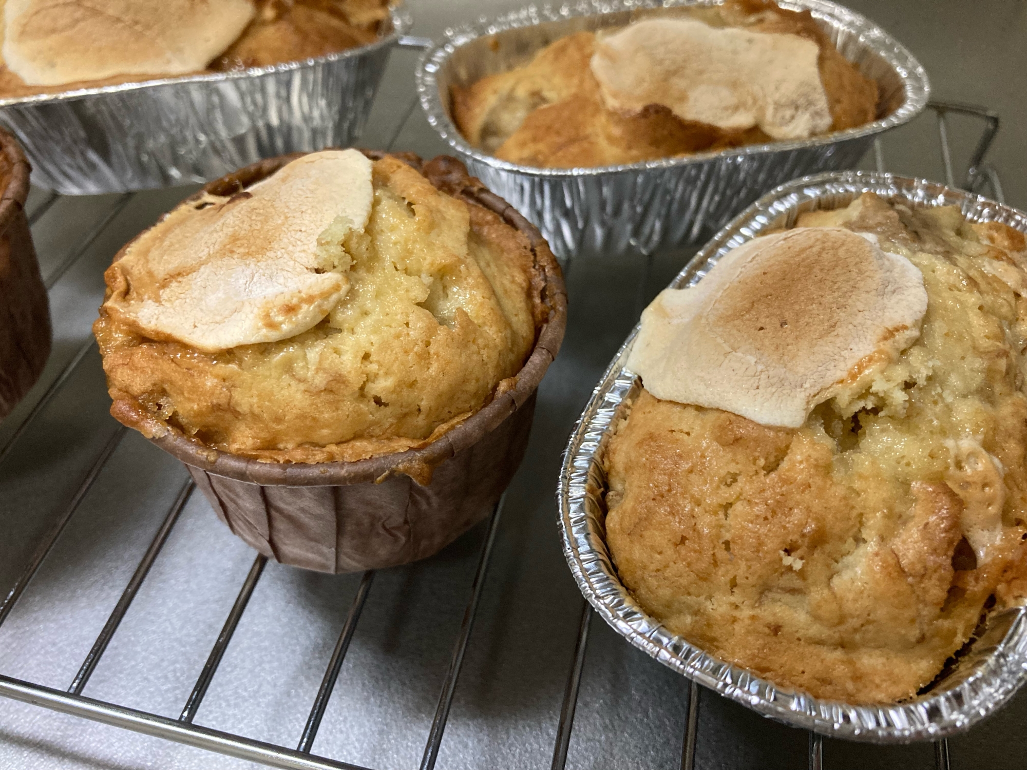 完熟バナナで！マシュマロバナナブレッド