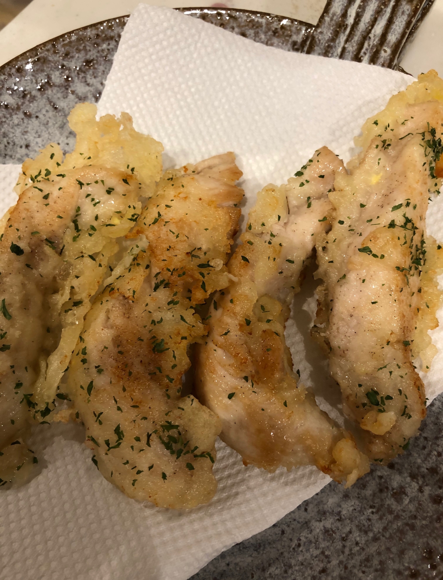鶏ささみのガーリックチーズ天ぷら レシピ 作り方 By あっぷるシナモン 楽天レシピ