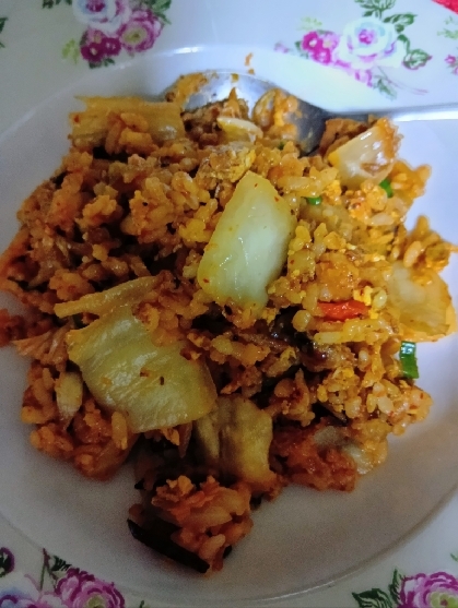 キムチチャーハンの決定版！秘技あり豚キムチ焼き飯