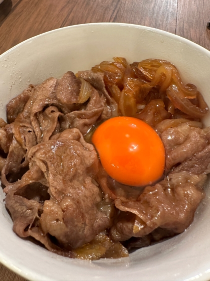 簡単！すき焼き丼