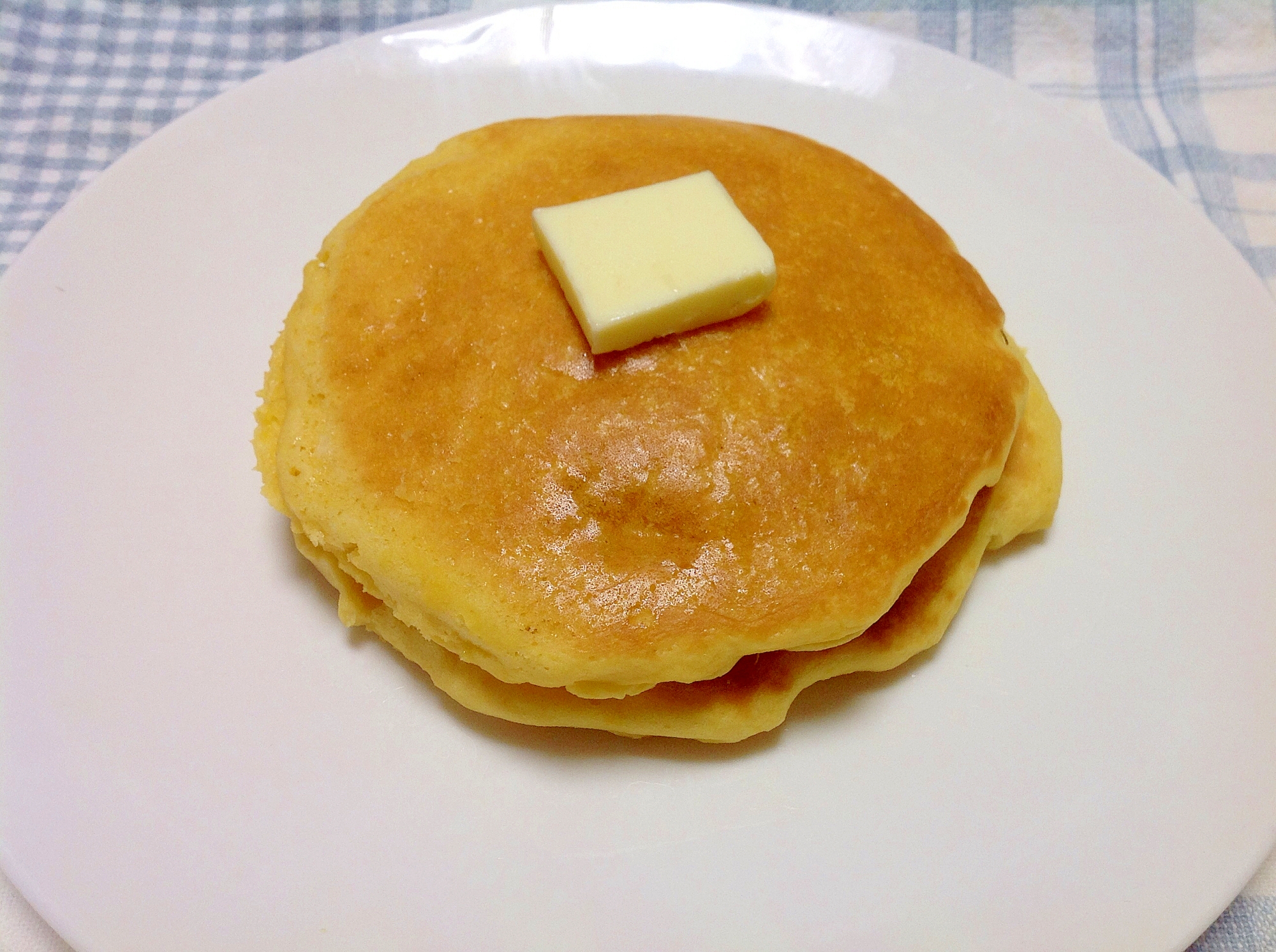 糖質オフ(^○^)大豆粉パンケーキ♪