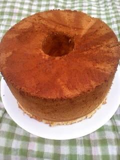 大きいシフォンケーキのほうが、フワフワで美味しいですね！家族にも好評だったので、また作ります。ありがとうございました！