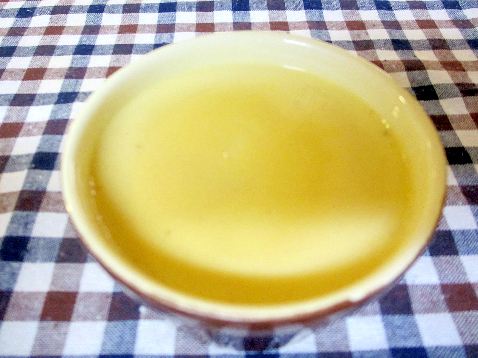 ラムレーズン豆乳蒸しプリン