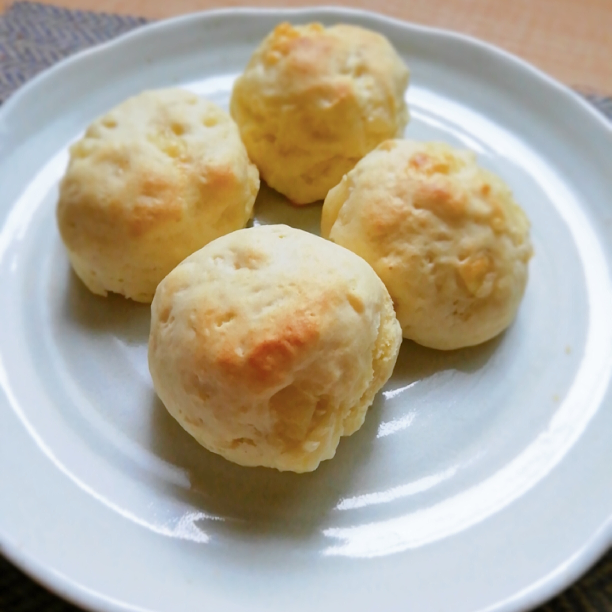 発酵なし！豆腐チーズパン