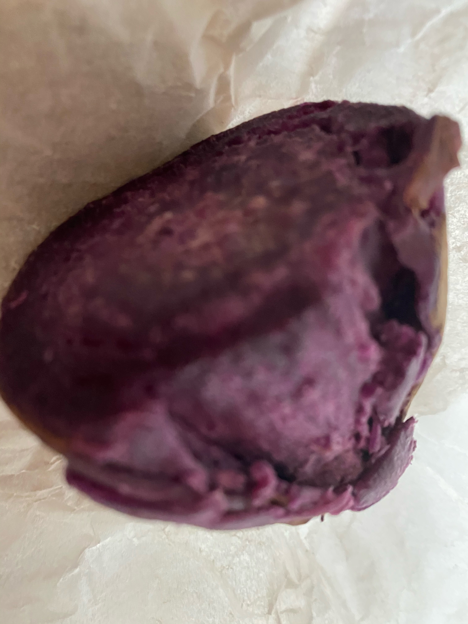 紫芋の焼き芋