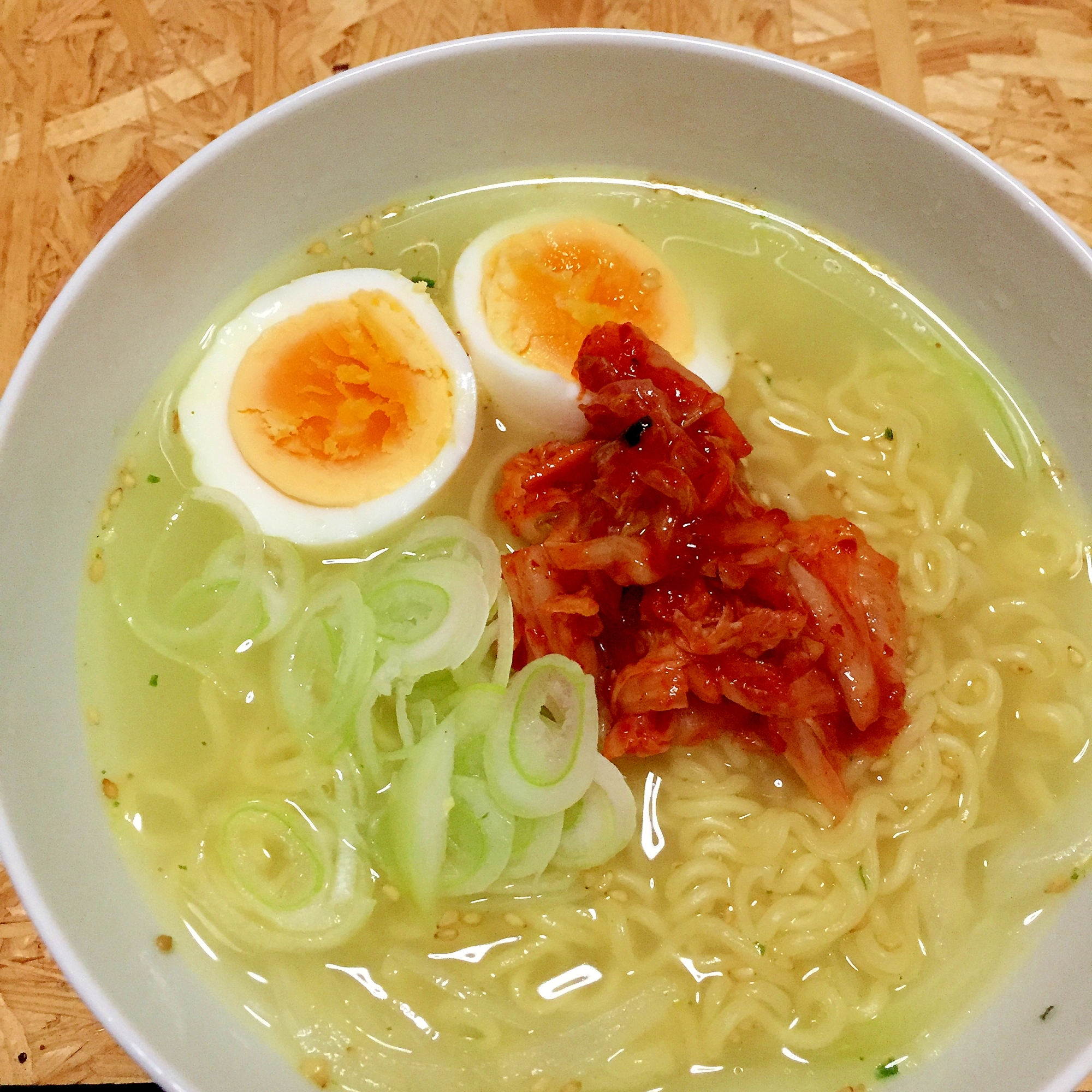 塩ラーメン インスタントラーメンアレンジ レシピ 作り方 By まかろん 楽天レシピ