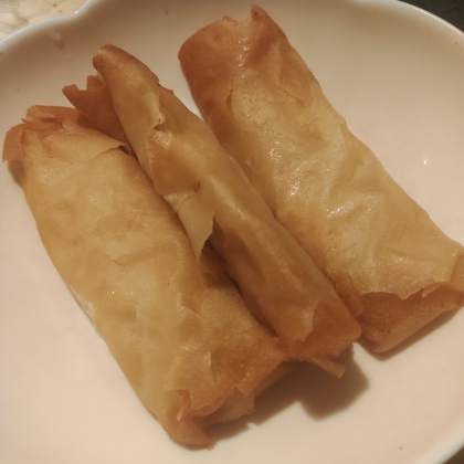 生椎茸で✩おいしい春巻き