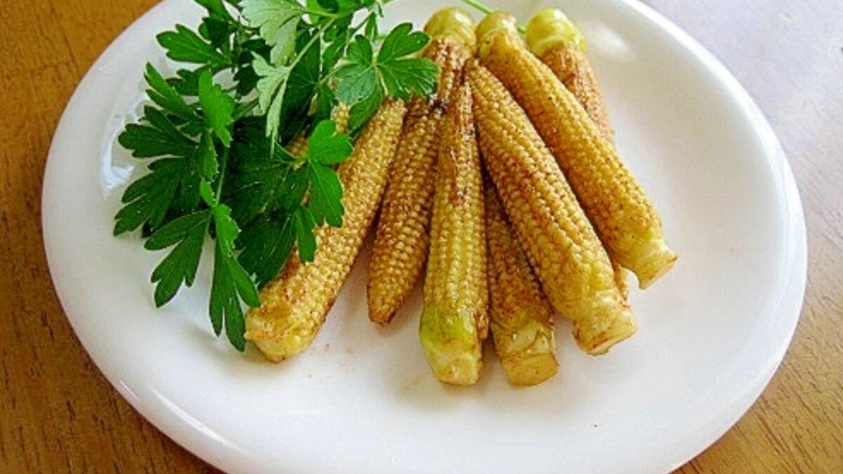 こんがり ヤングコーンのバター醤油焼き レシピ 作り方 By パウダー07 楽天レシピ こんがり ヤングコーンのバター醤油焼き レシピ 作り方 By パウダー07 楽天レシピ