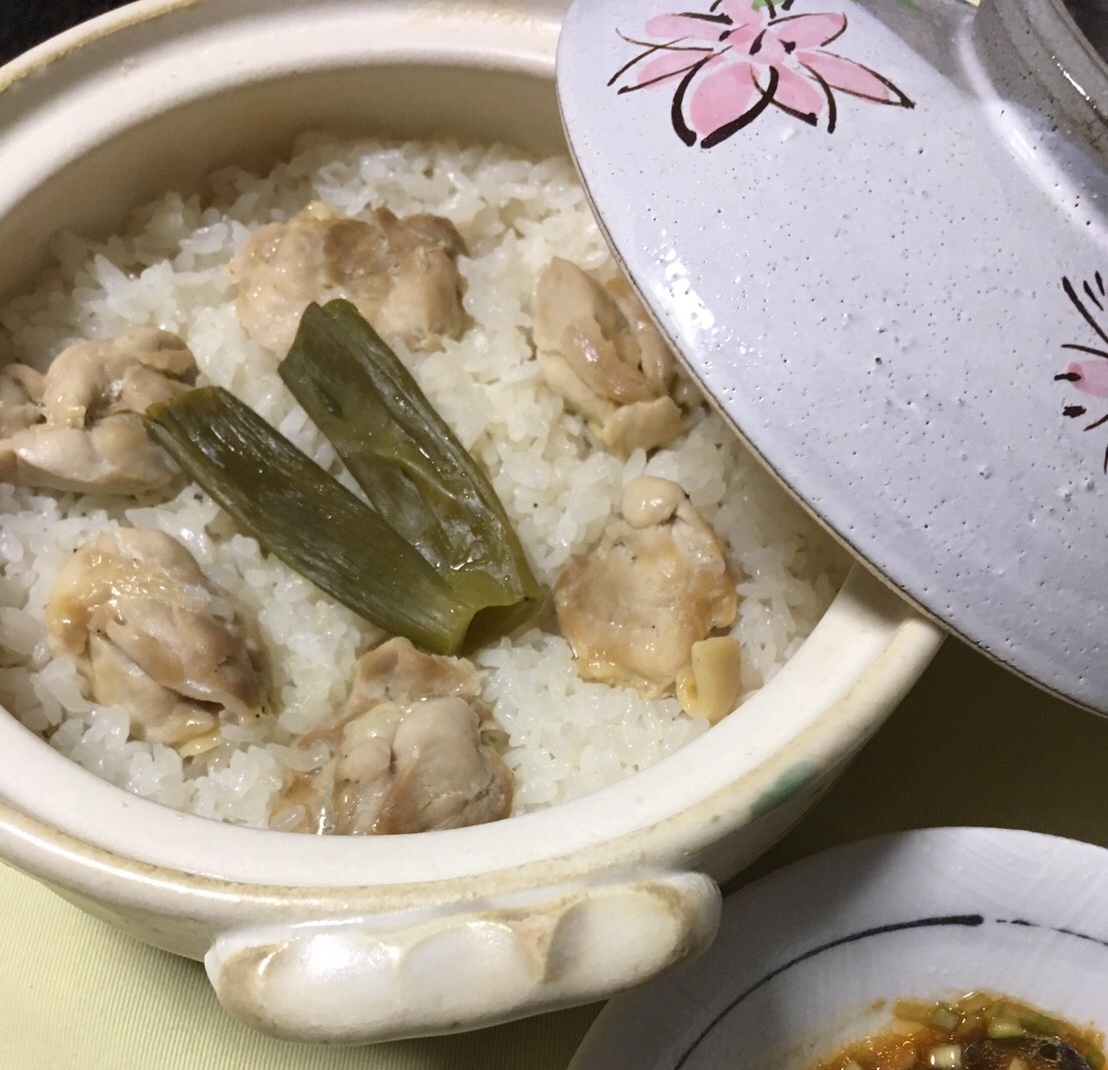 土鍋で炊き込みご飯