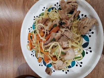 主人作☺️塩焼きそば