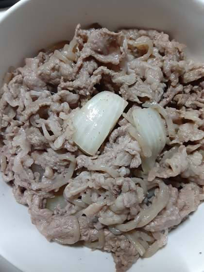♪♪吉●家より美味しい？ツユだく吉野家風牛丼♪♪