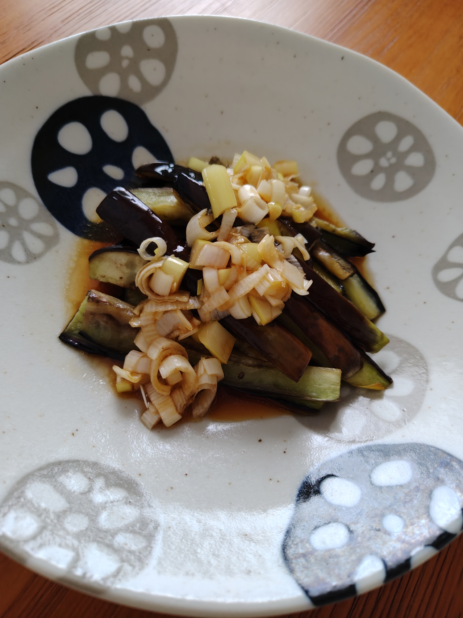 茄子の葱ソースがけ☆