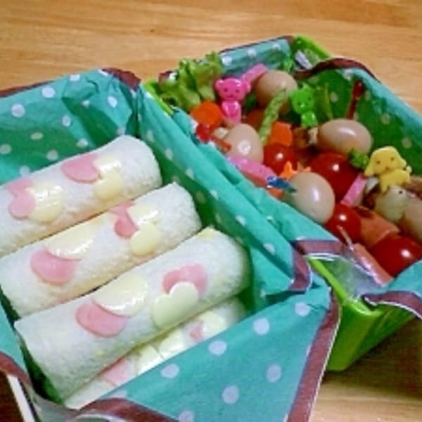 遠足にも運動会にも ロールサンドイッチ弁当 レシピ 作り方 By ひまわり ママ 楽天レシピ 遠足にも運動会にも ロールサンドイッチ弁当 レシピ 作り方 By ひまわり ママ 楽天レシピ