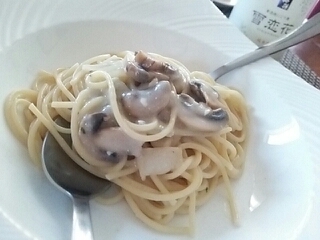 マッシュルームのブルーチーズソースパスタ レシピ 作り方 By 酔いどれんぬ 楽天レシピ