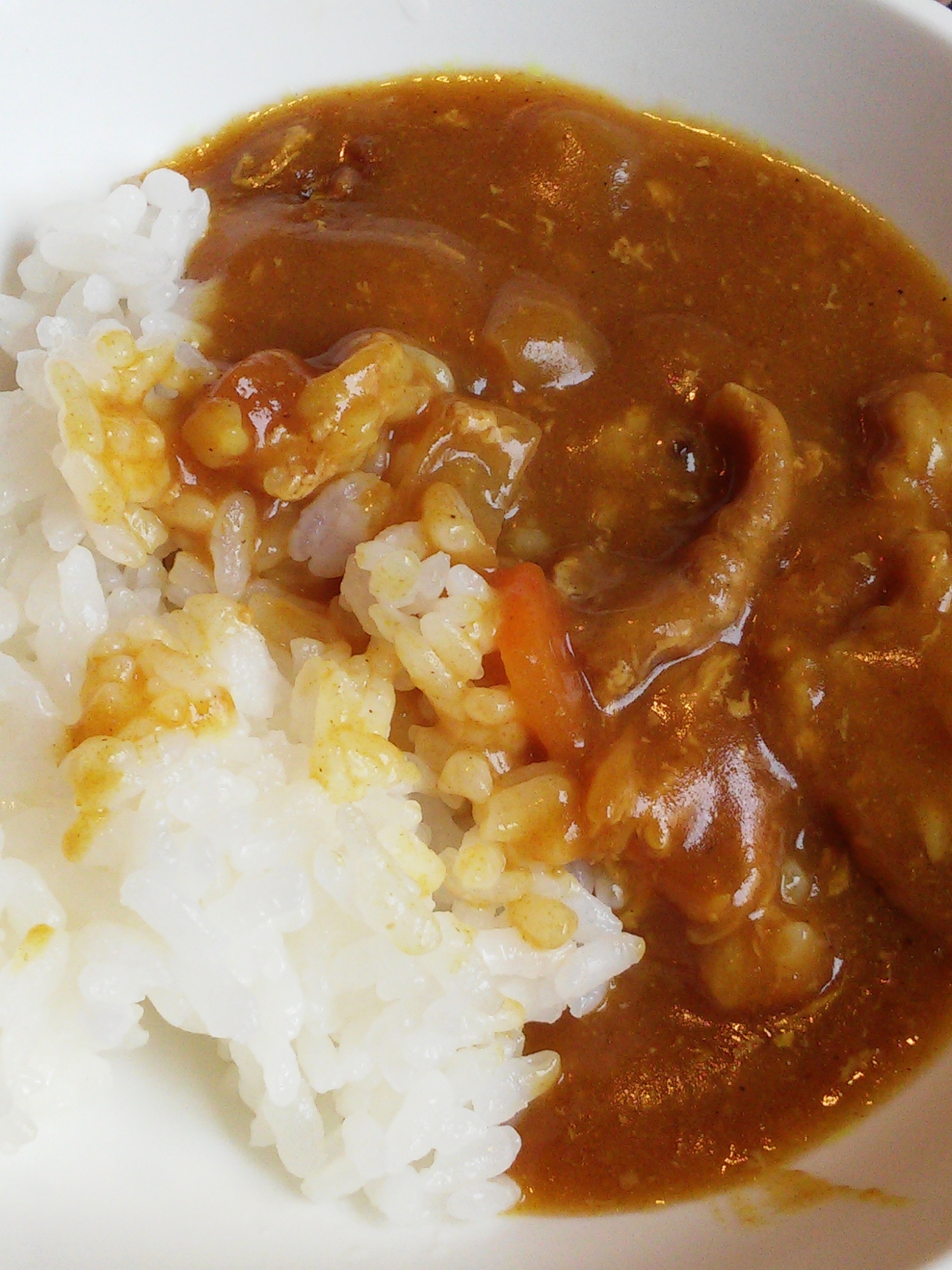 とろける野菜とたっぷり豚肉のカレーライス