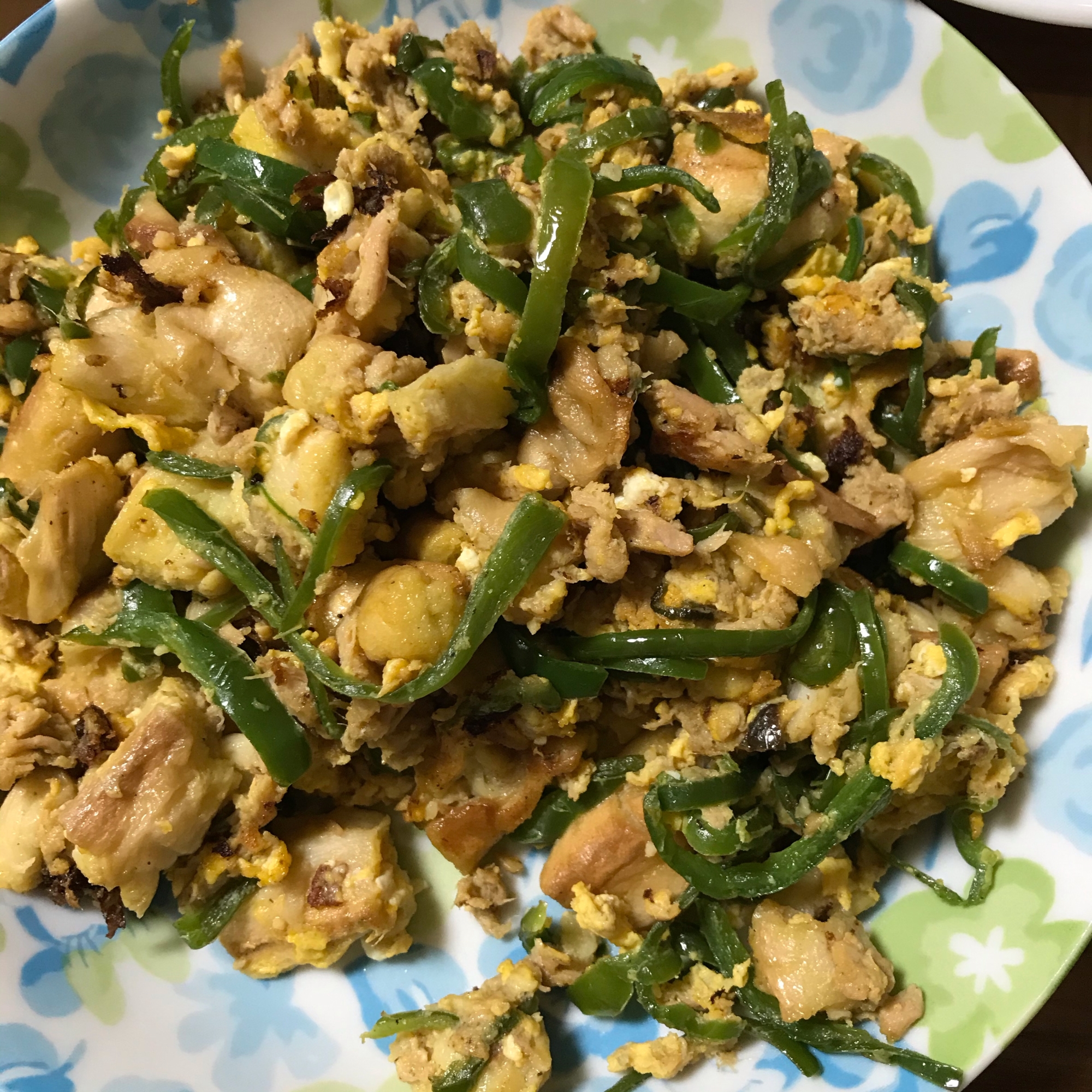 たまごお麩チャンプル