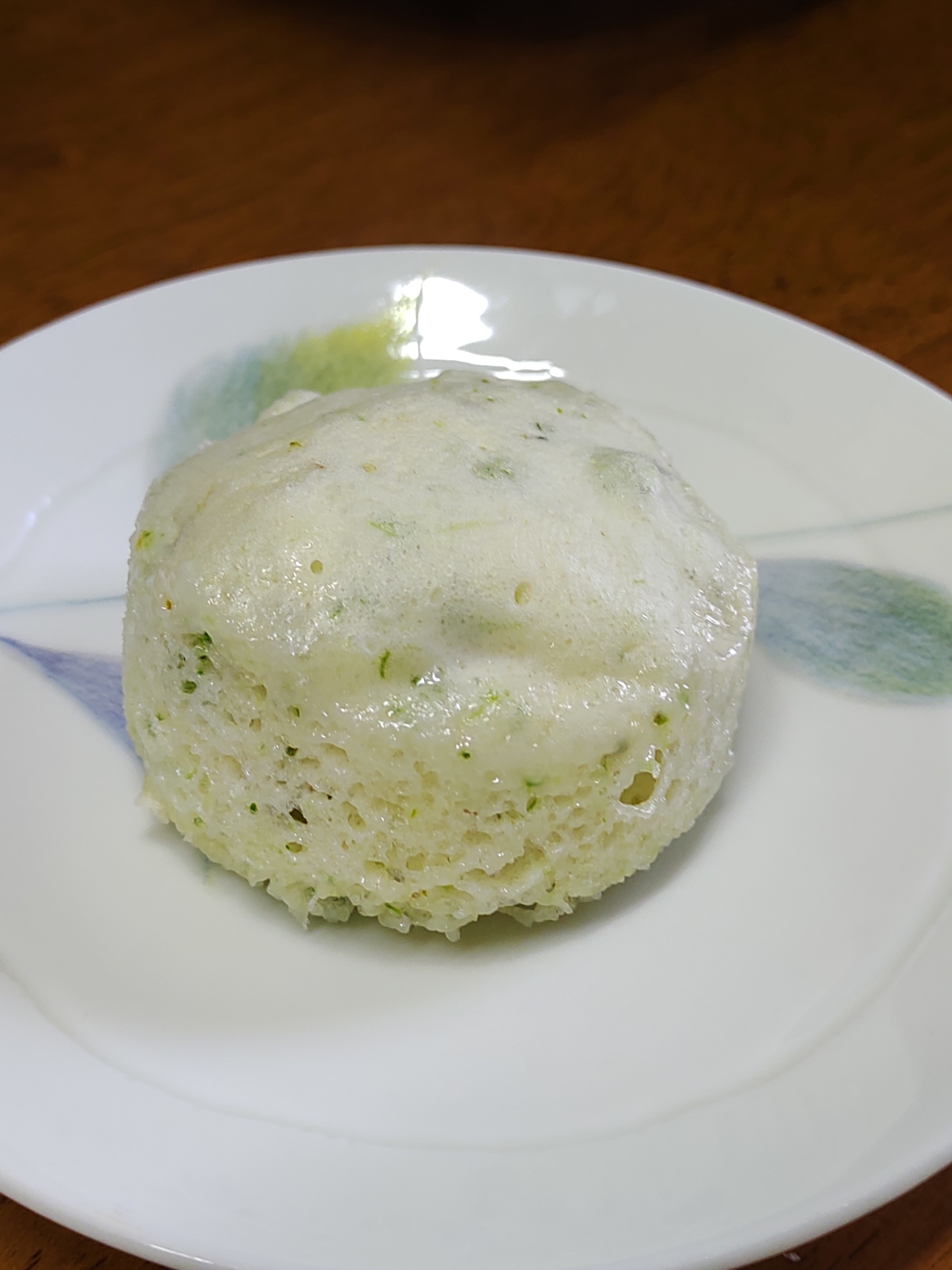 ブロッコリー入り蒸しパン