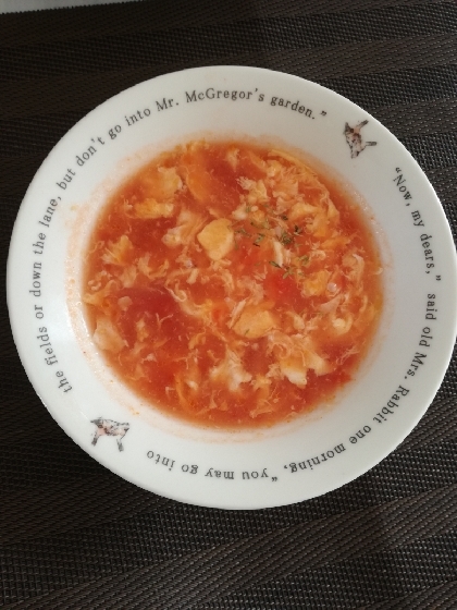 ☆トマトかき玉スープ