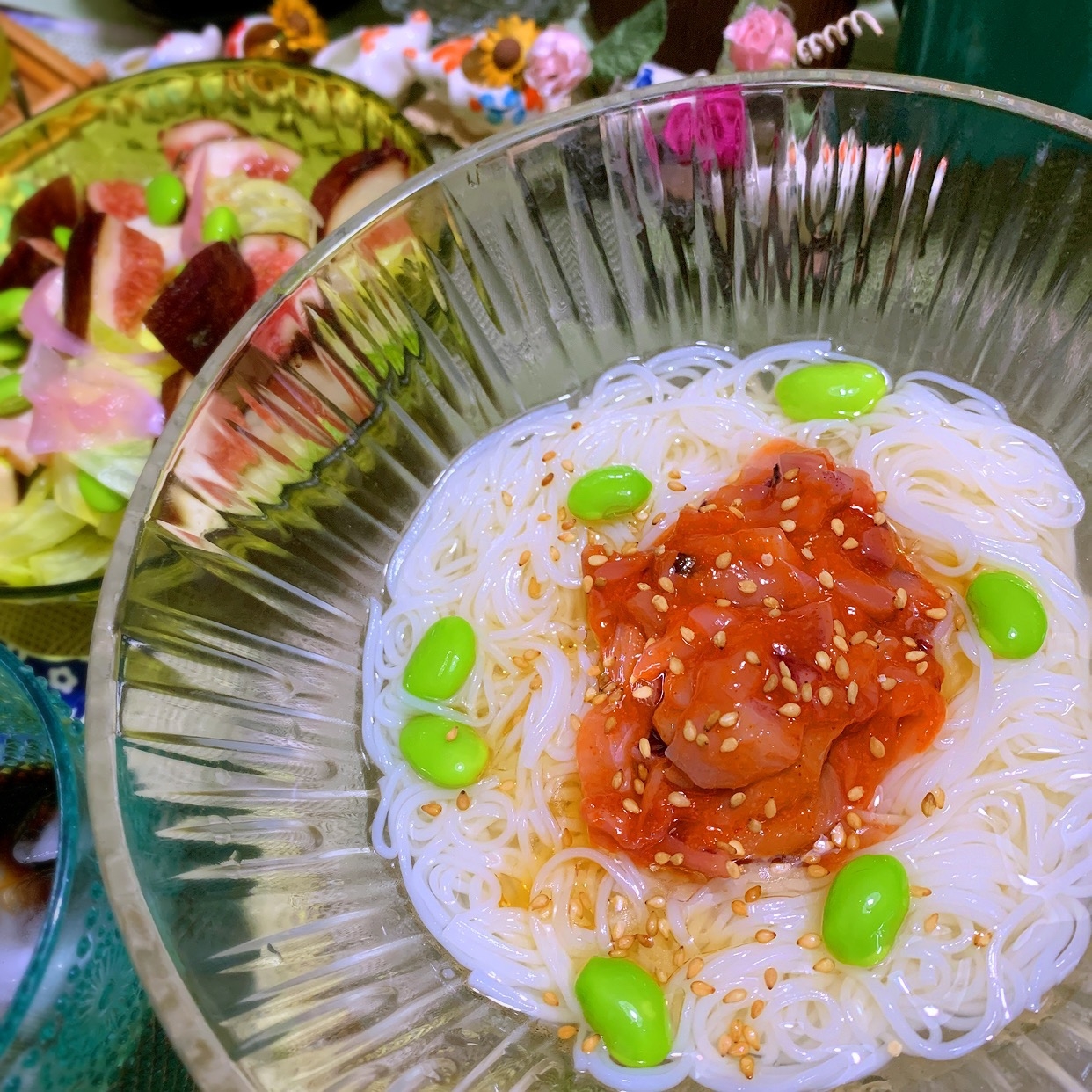 いか明太そうめん