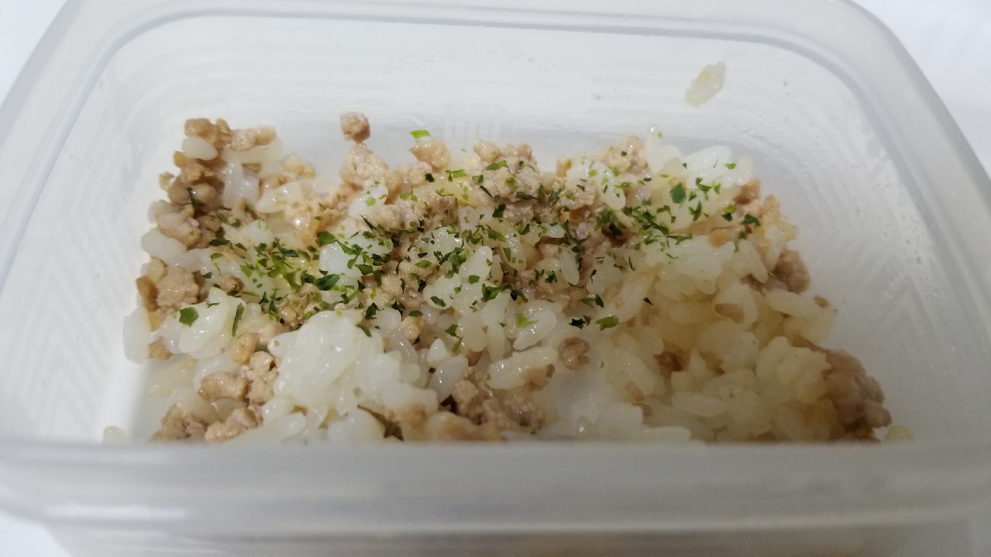 幼児食初期★鶏ひき肉のお粥風