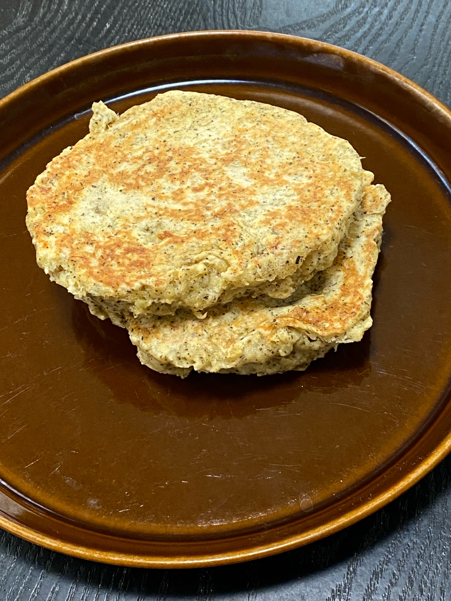 乳製品・卵不使用　バナナ紅茶パンケーキ