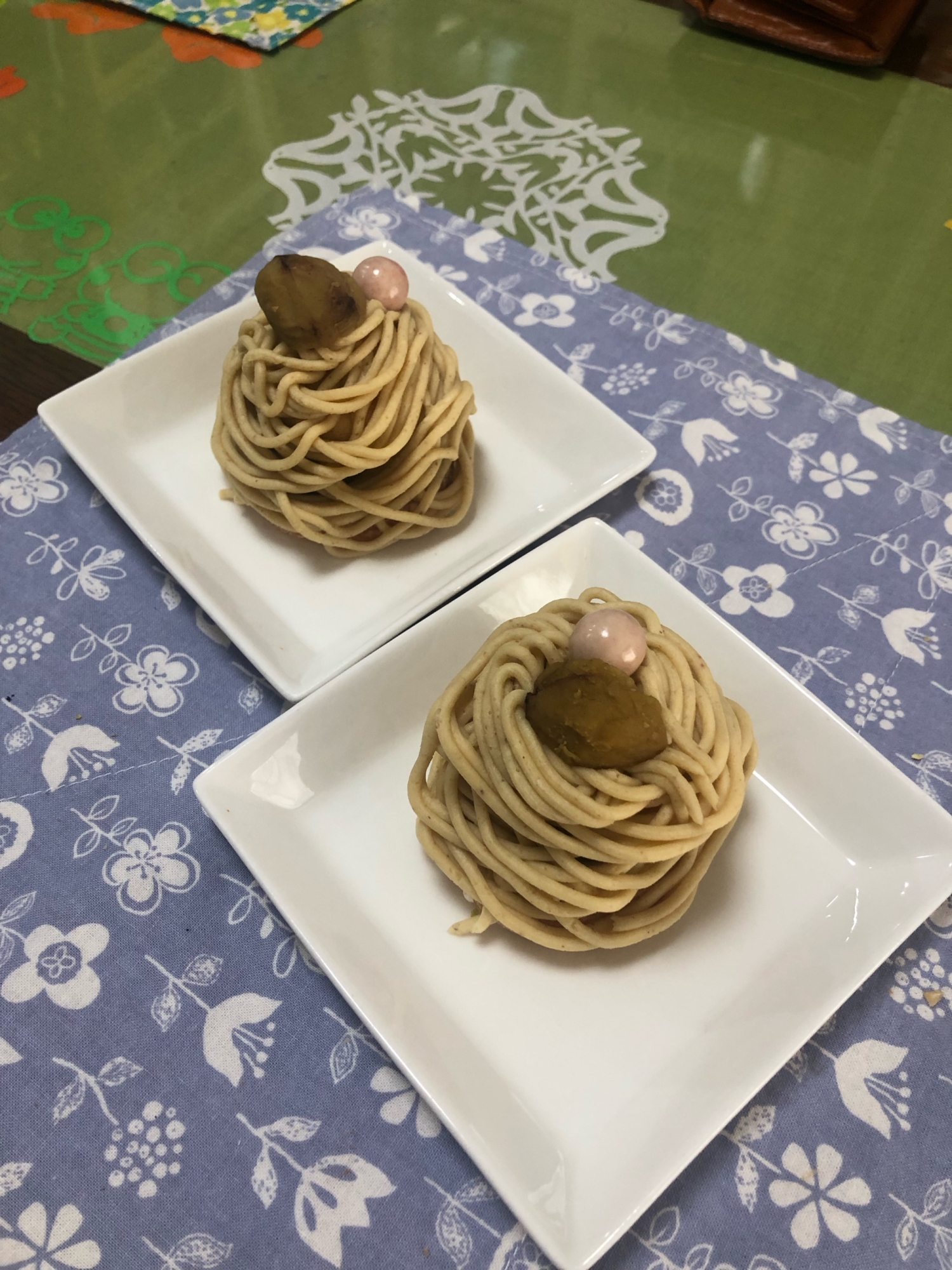 栗からモンブラン ラム酒なし