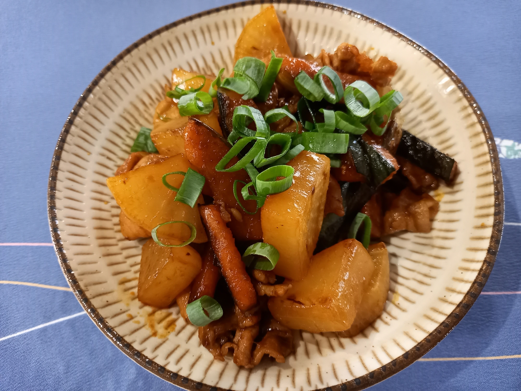 大根☆かぼちゃ☆豚肉のこっくり煮