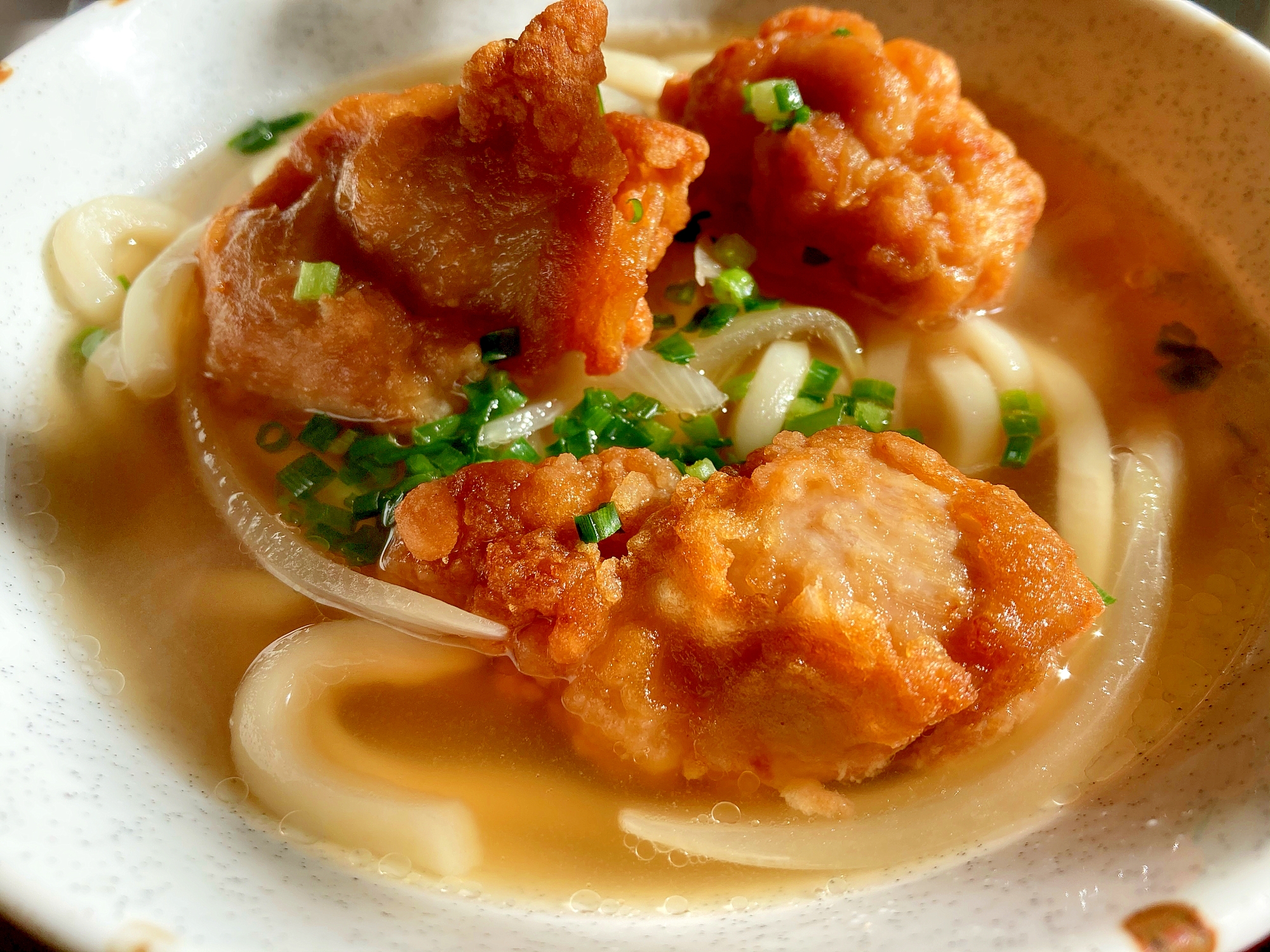 さっと食べたいときに 唐揚げうどん レシピ 作り方 By Sachipuri 楽天レシピ さっと食べたいときに 唐揚げうどん レシピ 作り方 By Sachipuri 楽天レシピ