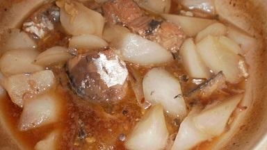 サバ缶で簡単な大根煮